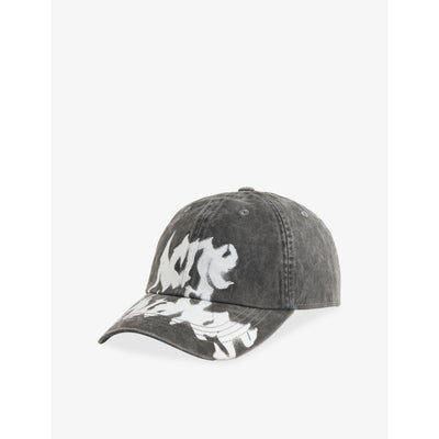 selfridges Acne Studios Carliy Goth Cotton Baseball Cap- Buy online at McGrocer