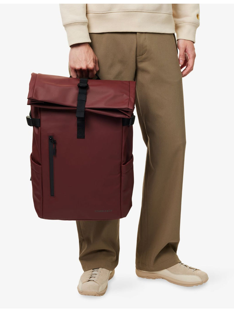 Stubble & Co roll top woven backpack 20L, UK version