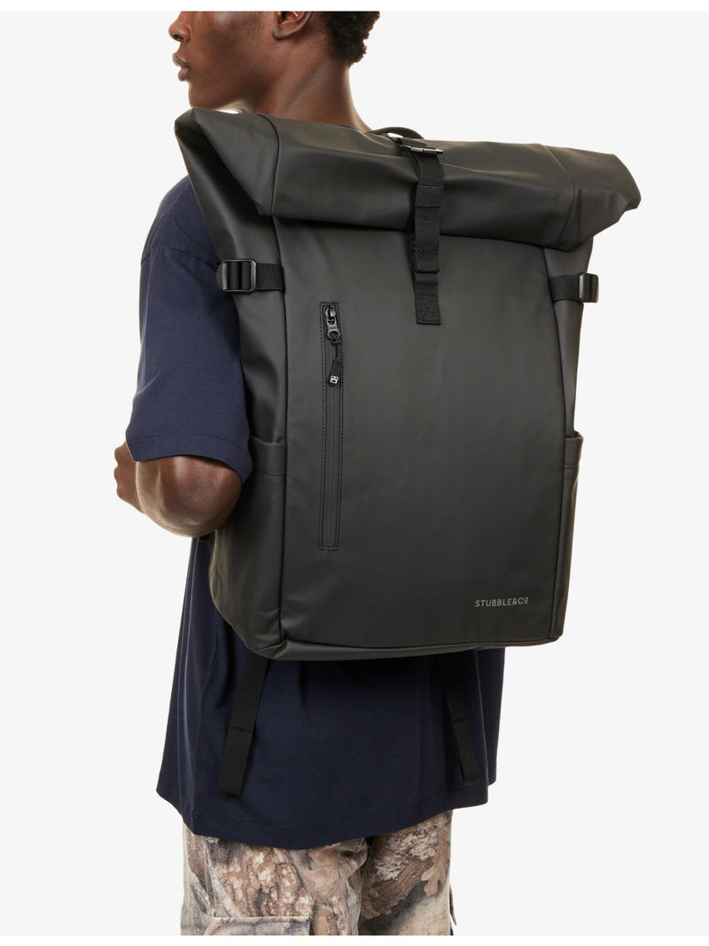 Stubble Co roll top woven backpack 30L - British product