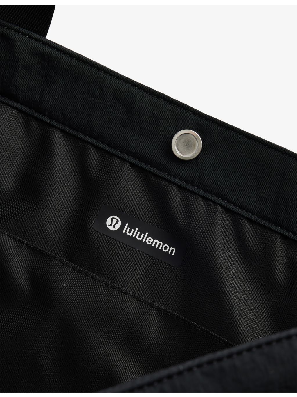 lululemon multi-pocket woven tote bag in nylon, UK version