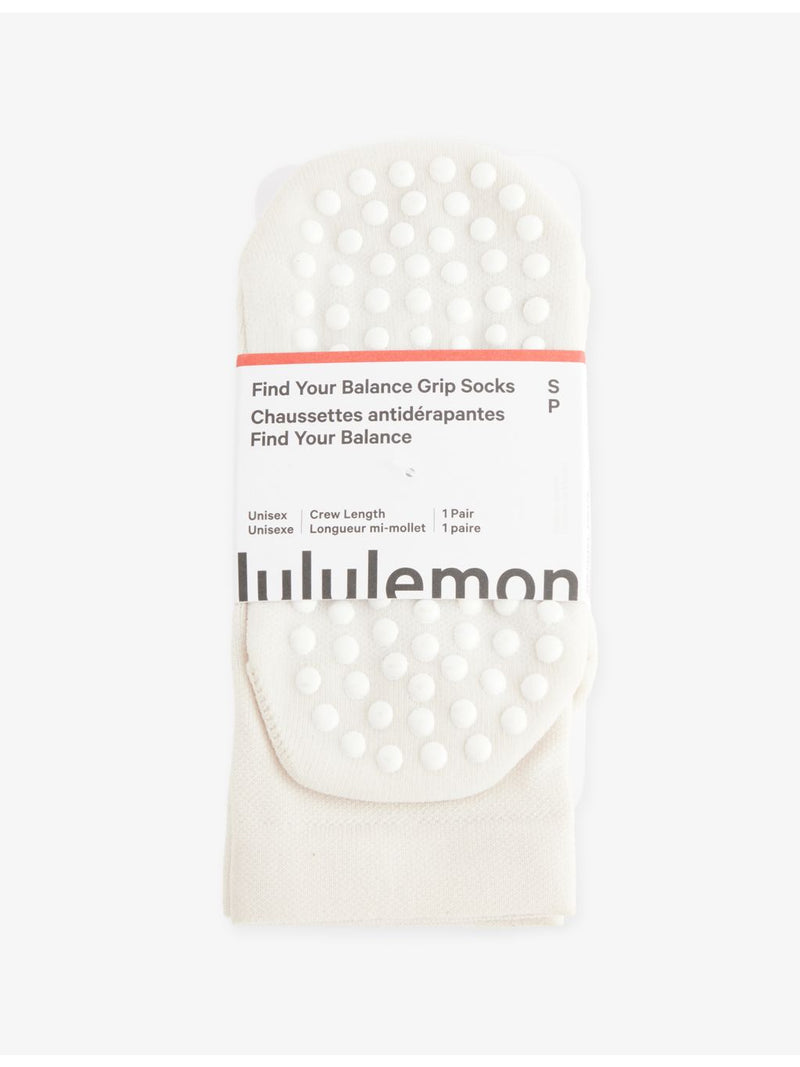 Lululemon grip mesh socks (British brand)