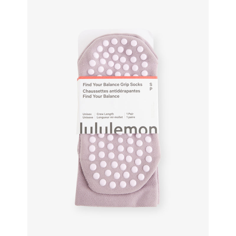 Lululemon Find Your Balance grip mesh socks (British brand)