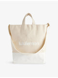 lululemon canvas market tote bag (British brand)