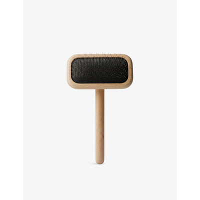 selfridges L'floof Beechwood Slicker Brush for Pet Grooming- Buy online at McGrocer