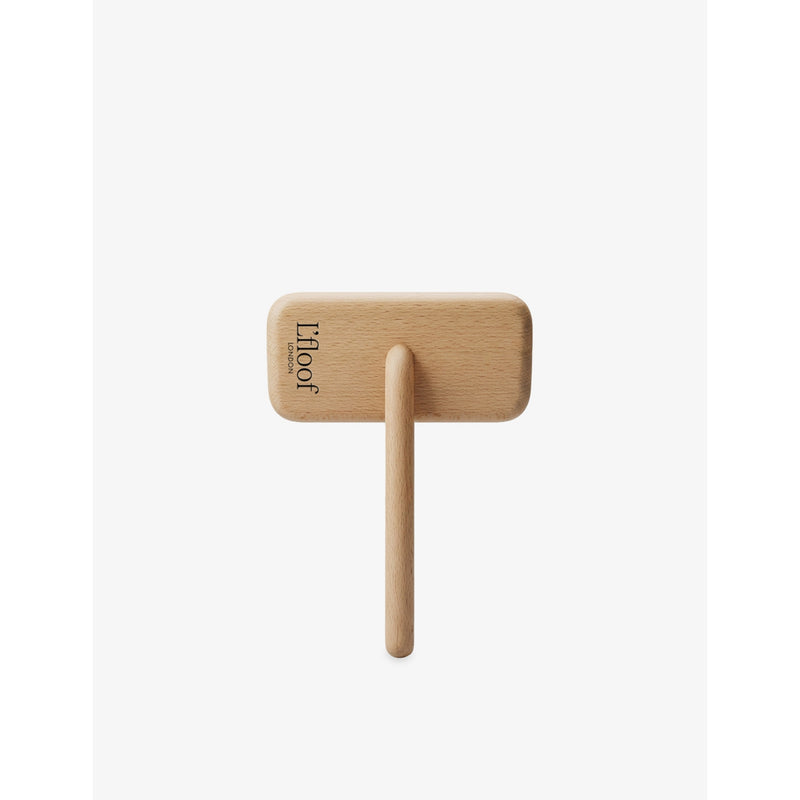 L'floof wooden slicker brush for pets, imported from the UK