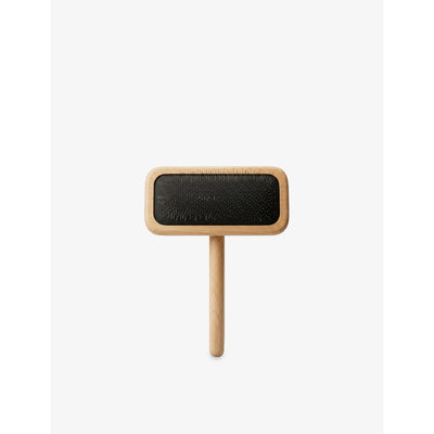 selfridges L'floof Grande Grooming Wooden Slicker Brush- Buy online at McGrocer
