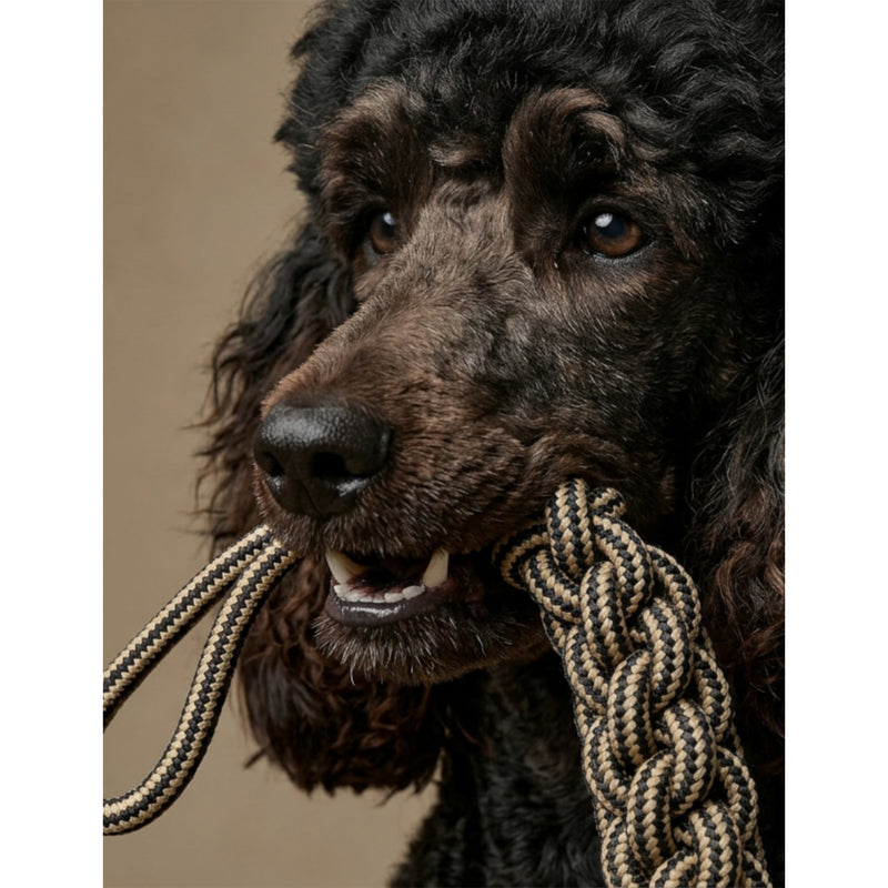 L'floof Braid cotton rope tug dog toy 36cm, UK version