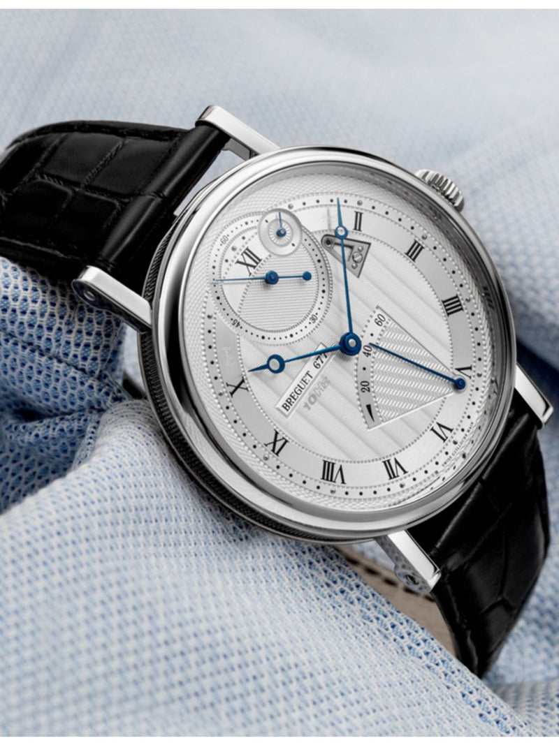 Breguet Classique Chronométrie 7727, white-gold watch 41mm (British brand)