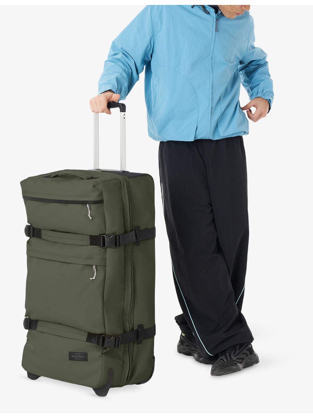 Eastpak Transit'r Plus L suitcase 115L, imported from the UK