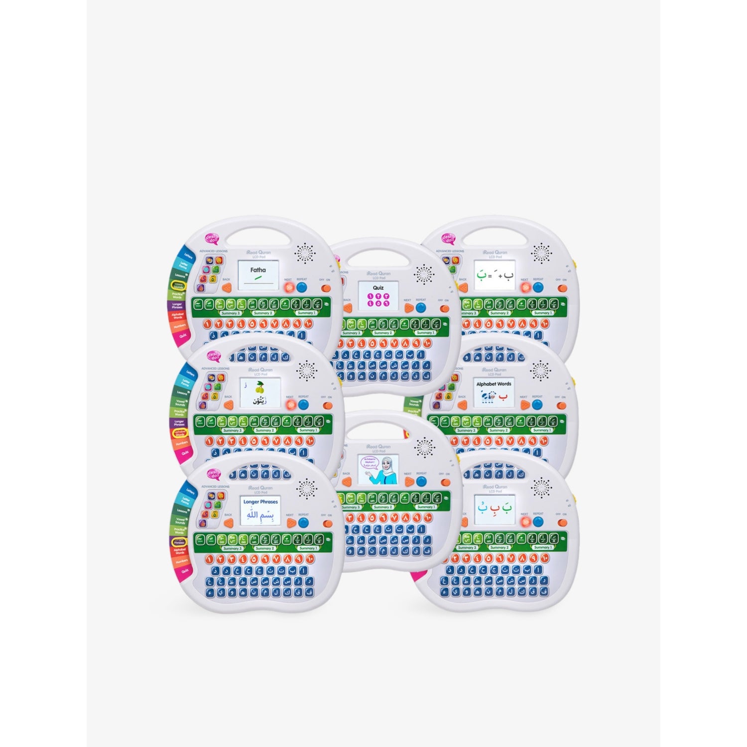 Desi Dolls iRead Quran LCD learning toy - British product