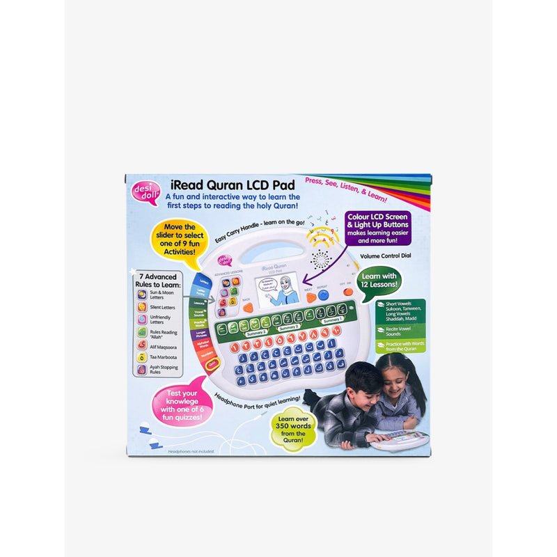 Desi Dolls iRead Quran LCD learning toy - British product