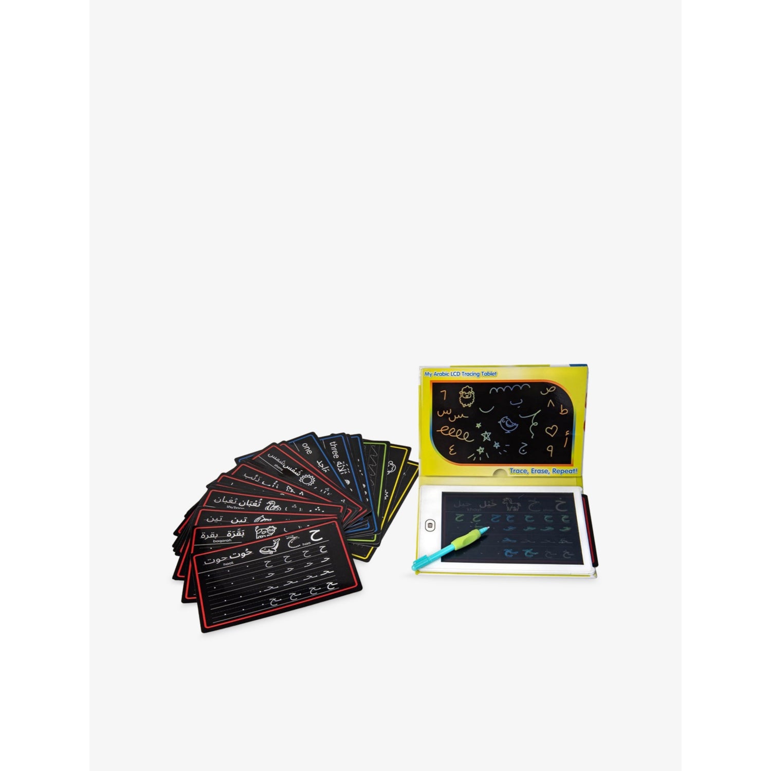 Desi Dolls Arabic LCD tracing tablet with 21.5cm screen, UK version