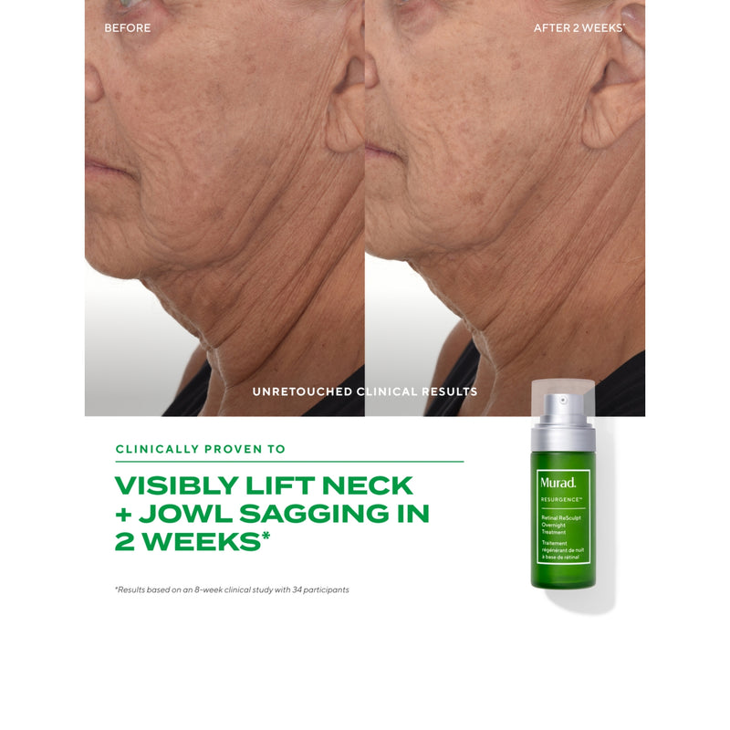 Murad Retinal Headtotoe face and body skincare set, imported from the UK