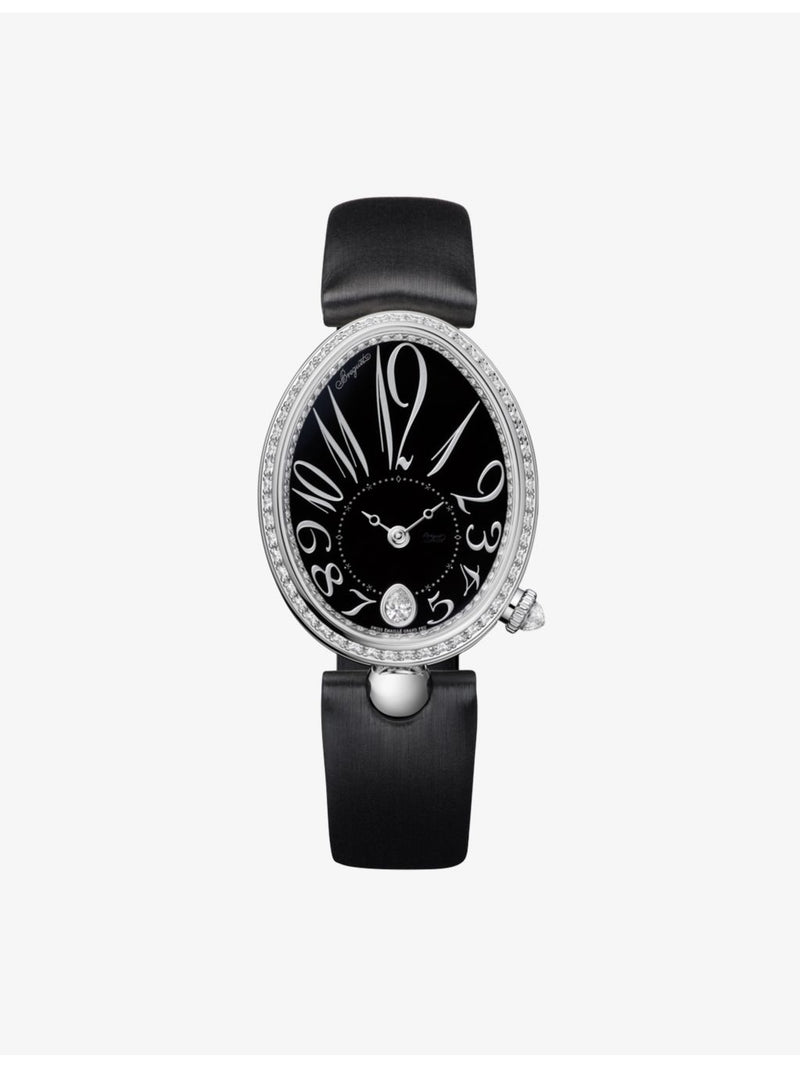 Breguet Reine de Naples 8918 white gold diamond watch - British product