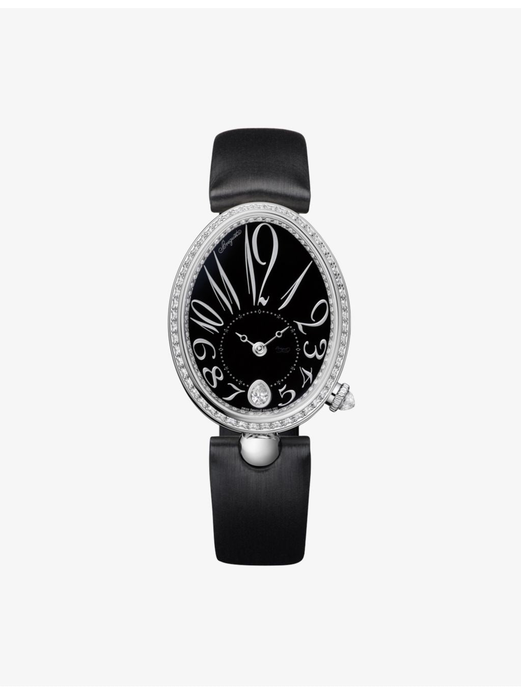 Breguet Reine de Naples 8918 white gold diamond watch - British product