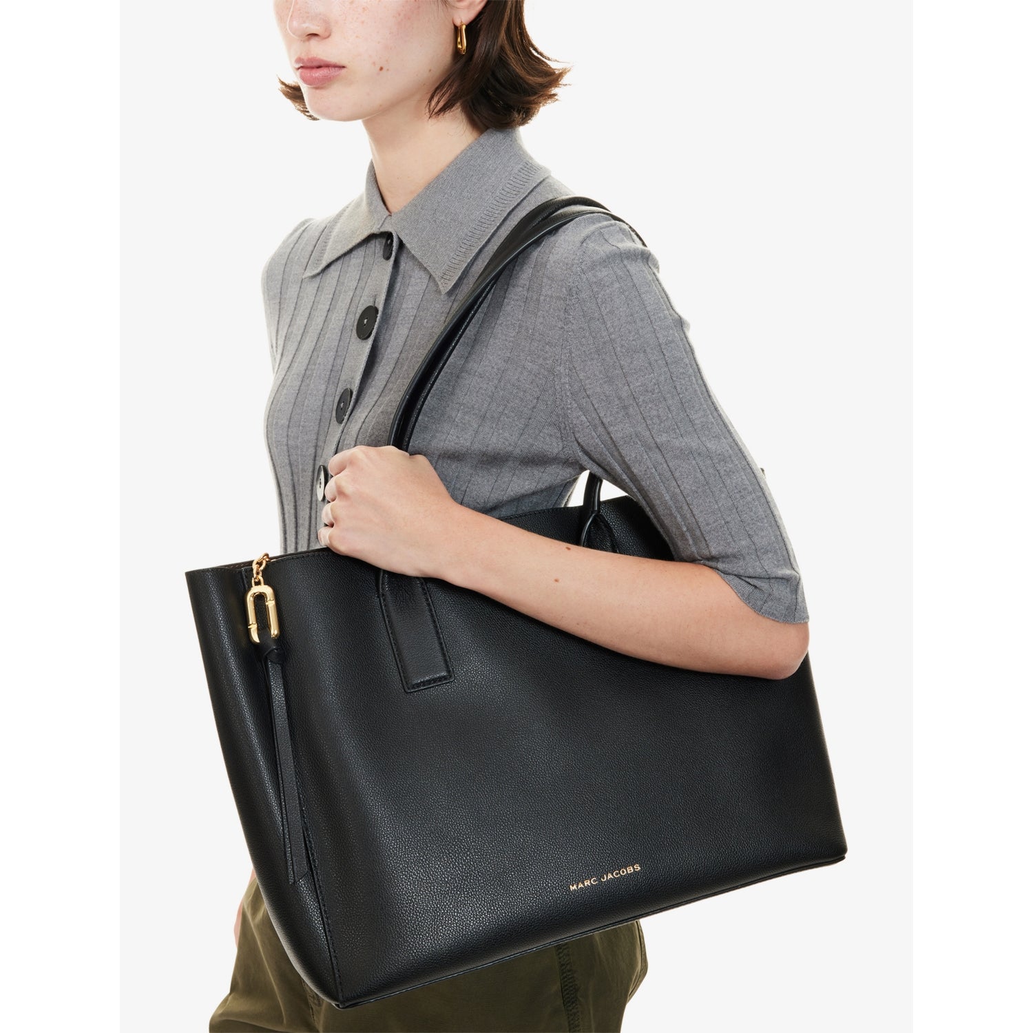 Marc Jacobs Pop J Work leather tote bag, UK version