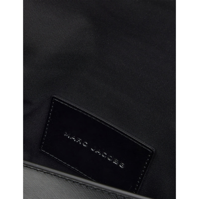 Marc Jacobs leather wallet-on-chain with chain strap (British brand)