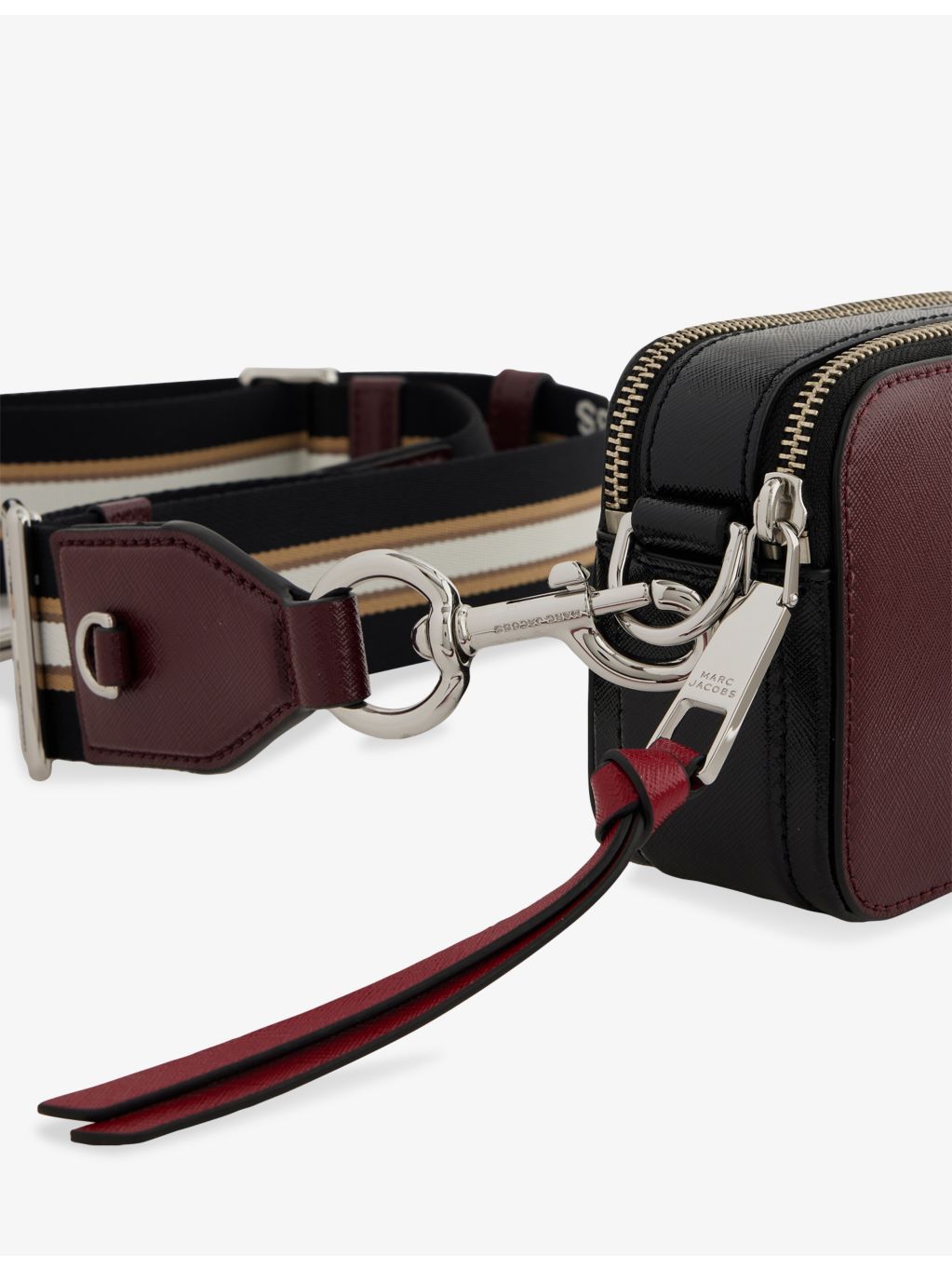 Marc Jacobs Snapshot leather shoulder bag, imported from the UK