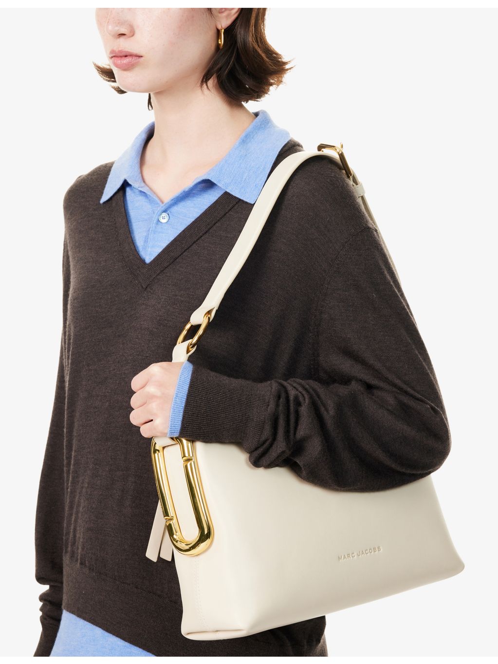 Marc Jacobs Scene medium leather shoulder bag 25x33cm - British product