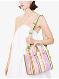 Marc Jacobs small mesh tote bag striped, UK version