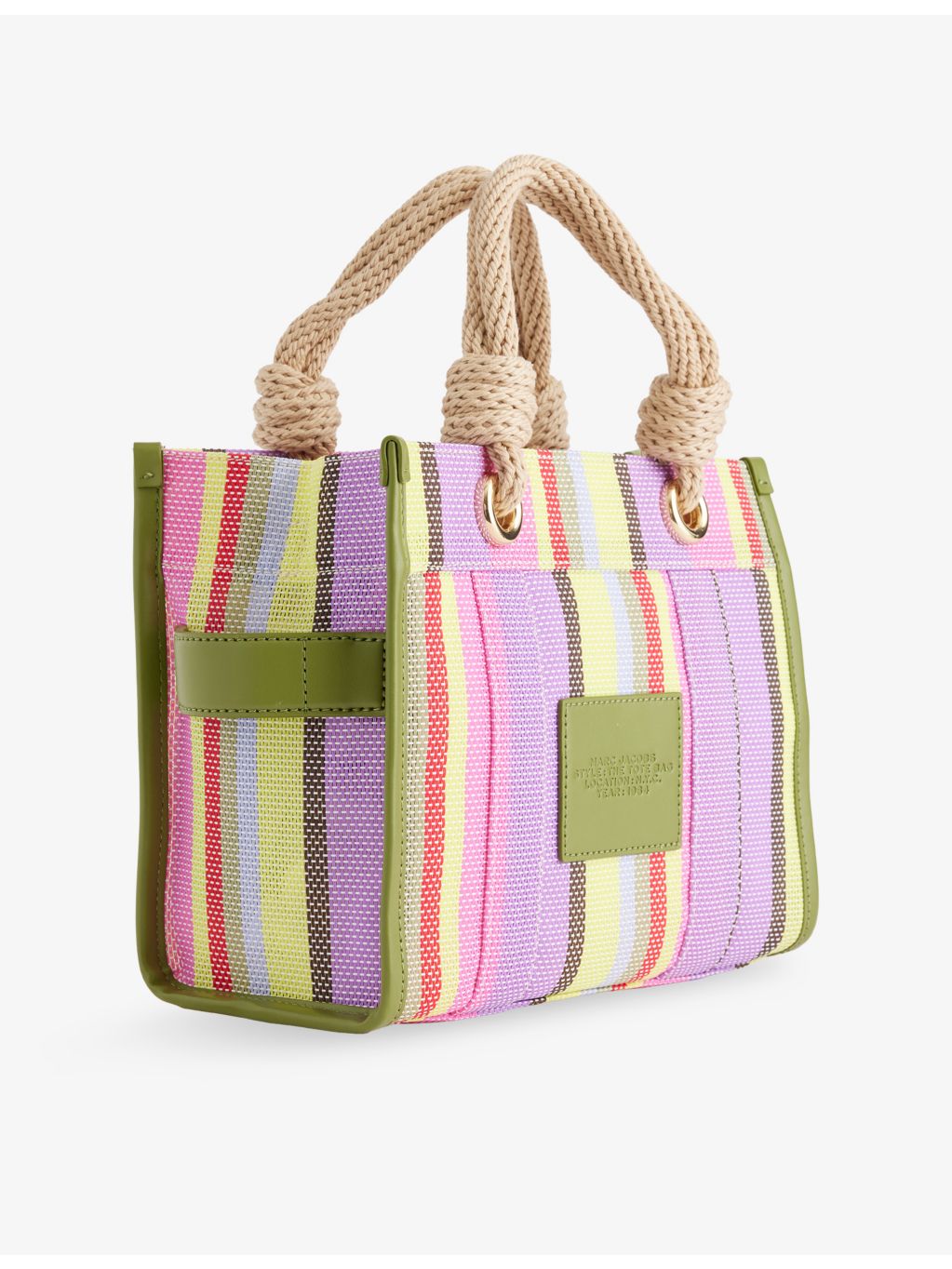 Marc Jacobs small mesh tote bag striped, UK version