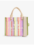 Marc Jacobs small mesh tote bag striped, UK version