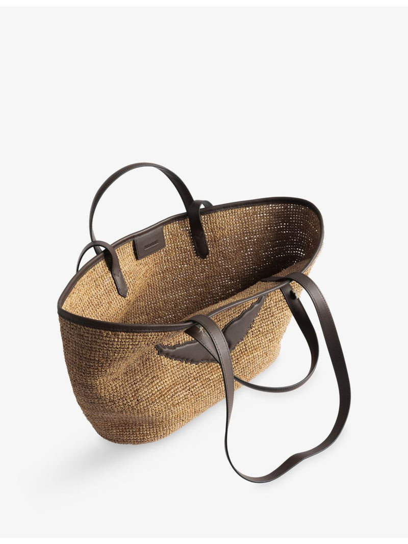 Zadig&Voltaire Le Wings raffia shoulder bag, imported from the UK