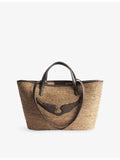 Zadig&Voltaire Le Wings raffia shoulder bag, imported from the UK