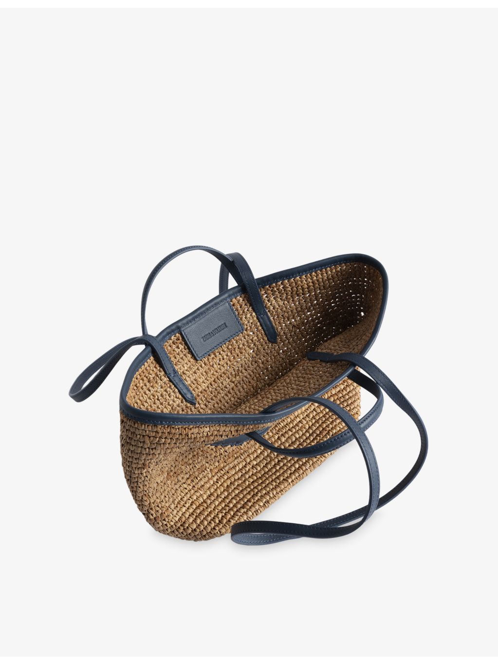 Zadig&Voltaire Le Mini Wings raffia shoulder bag (British brand)
