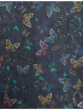 Zadig&Voltaire butterfly-print modal scarf 135cm square (British brand)