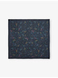 Zadig&Voltaire butterfly-print modal scarf 135cm square (British brand)