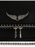 Zadig&Voltaire Rocky II leather shoulder bag, UK version