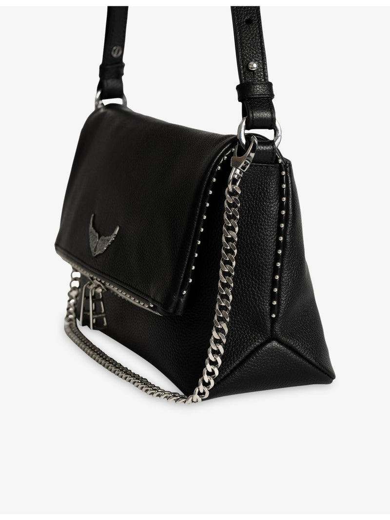 Zadig&Voltaire Rocky II leather shoulder bag, UK version
