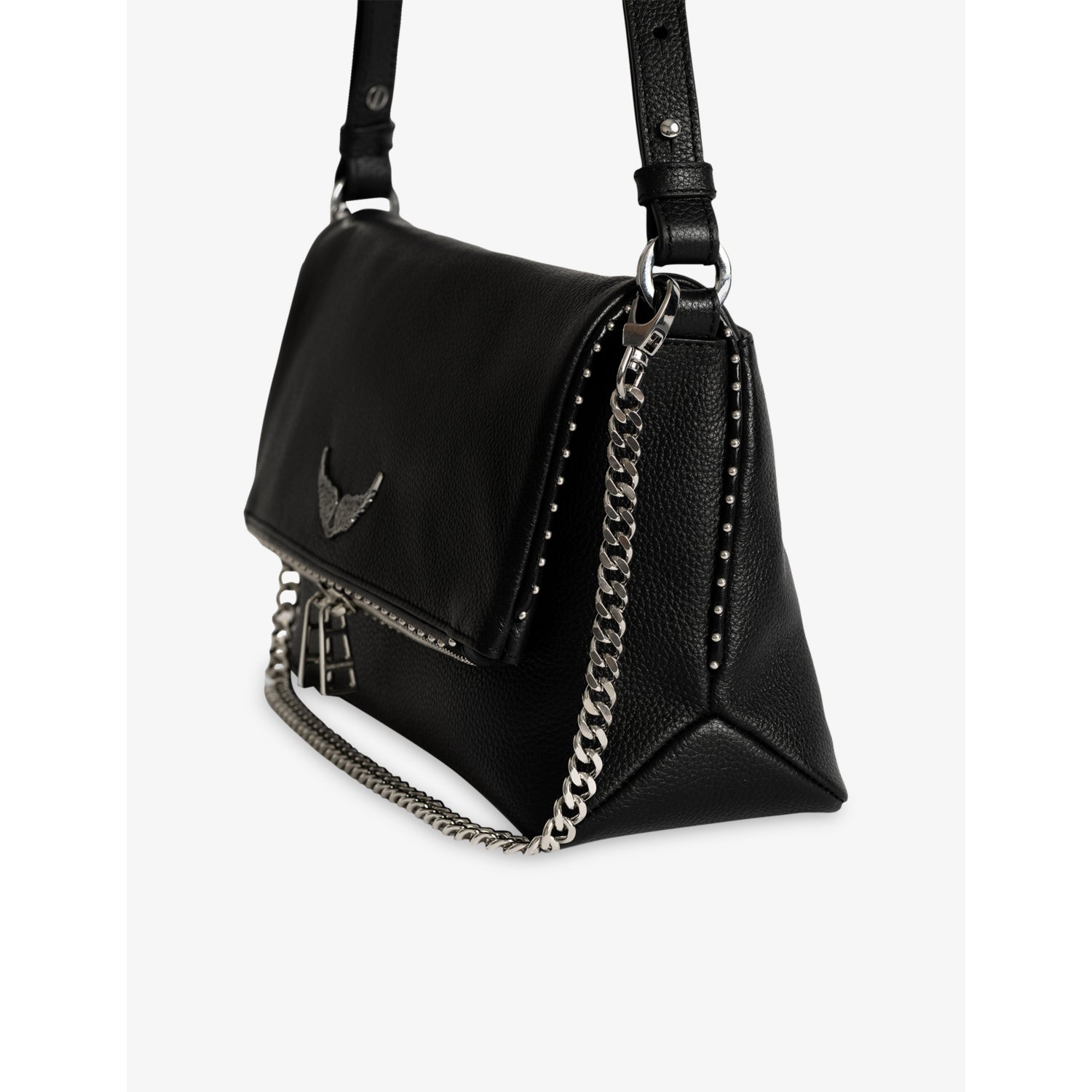 Zadig&Voltaire Rocky II leather shoulder bag, UK version