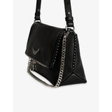 Zadig&Voltaire Rocky II leather shoulder bag, UK version