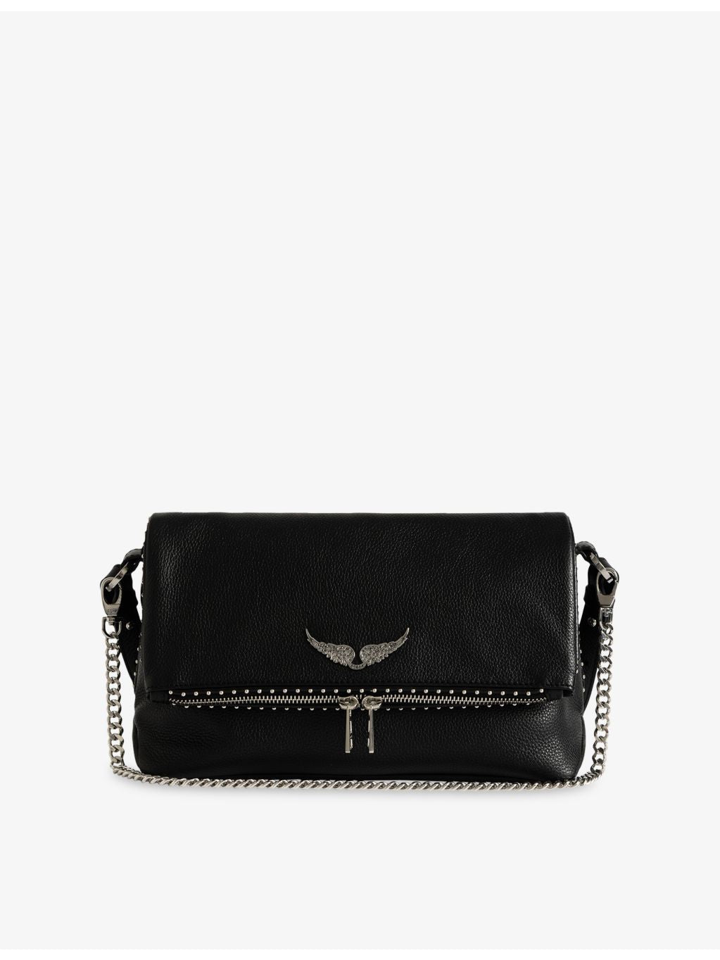 Zadig&Voltaire Rocky II leather shoulder bag, UK version