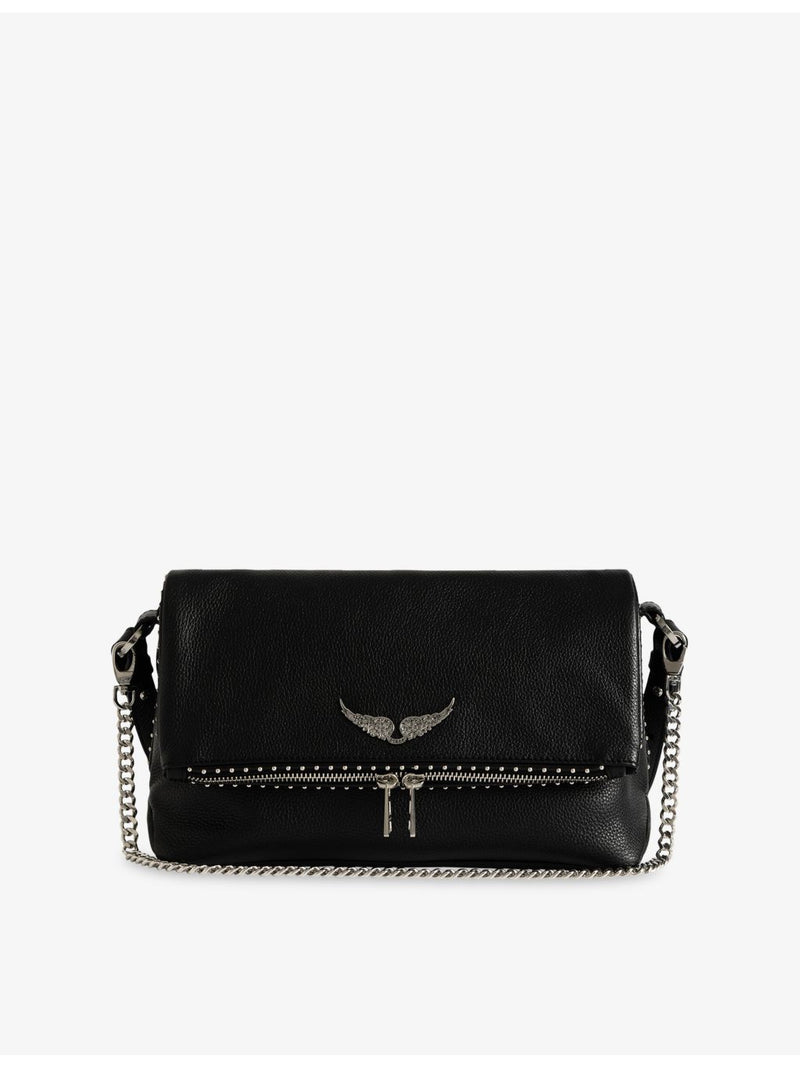 Zadig&Voltaire Rocky II leather shoulder bag, UK version
