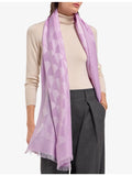 Bvlgari Calla Maxi silk and wool stole 180cm (British brand)