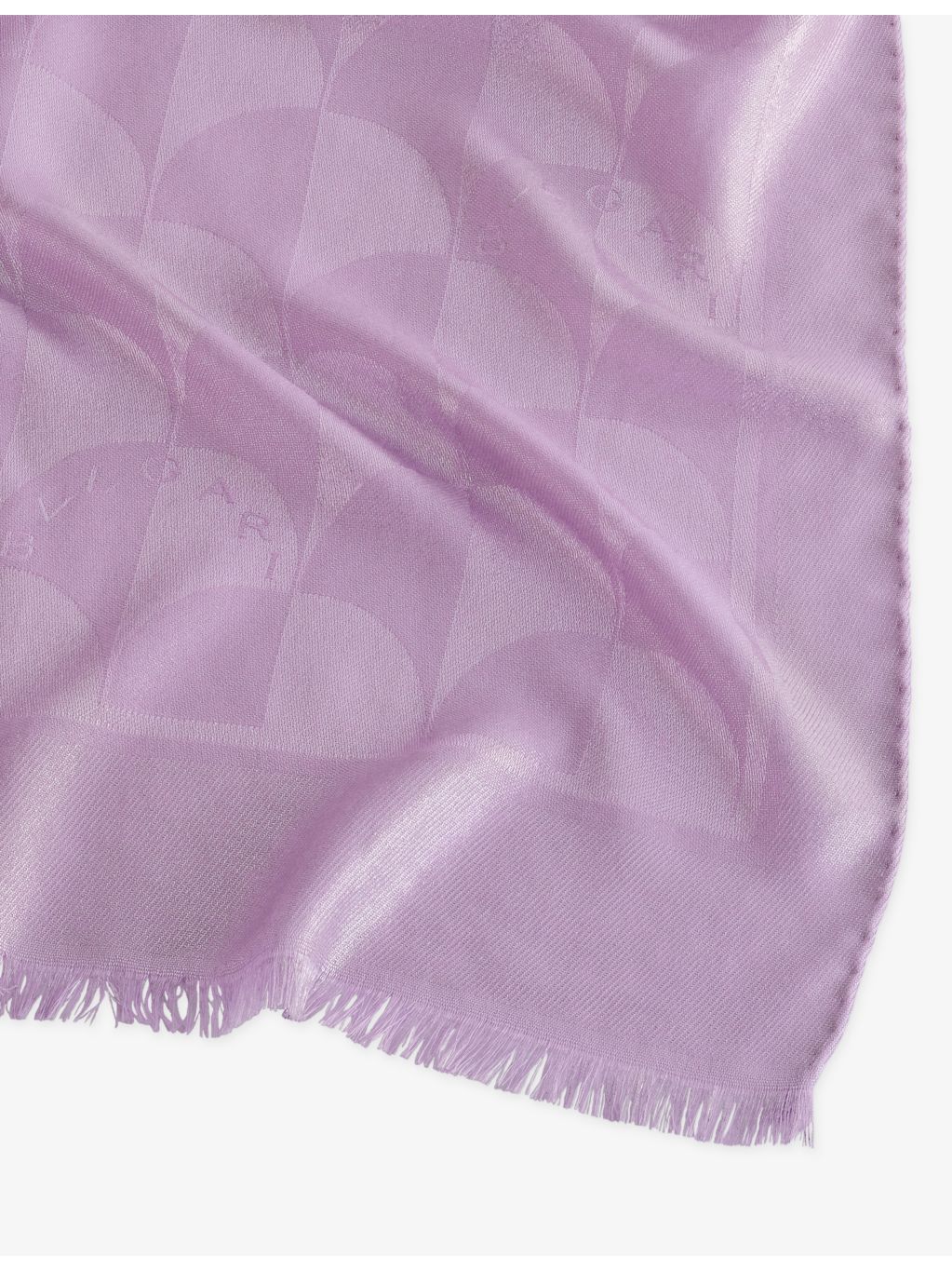 Bvlgari Calla Maxi silk and wool stole 180cm (British brand)