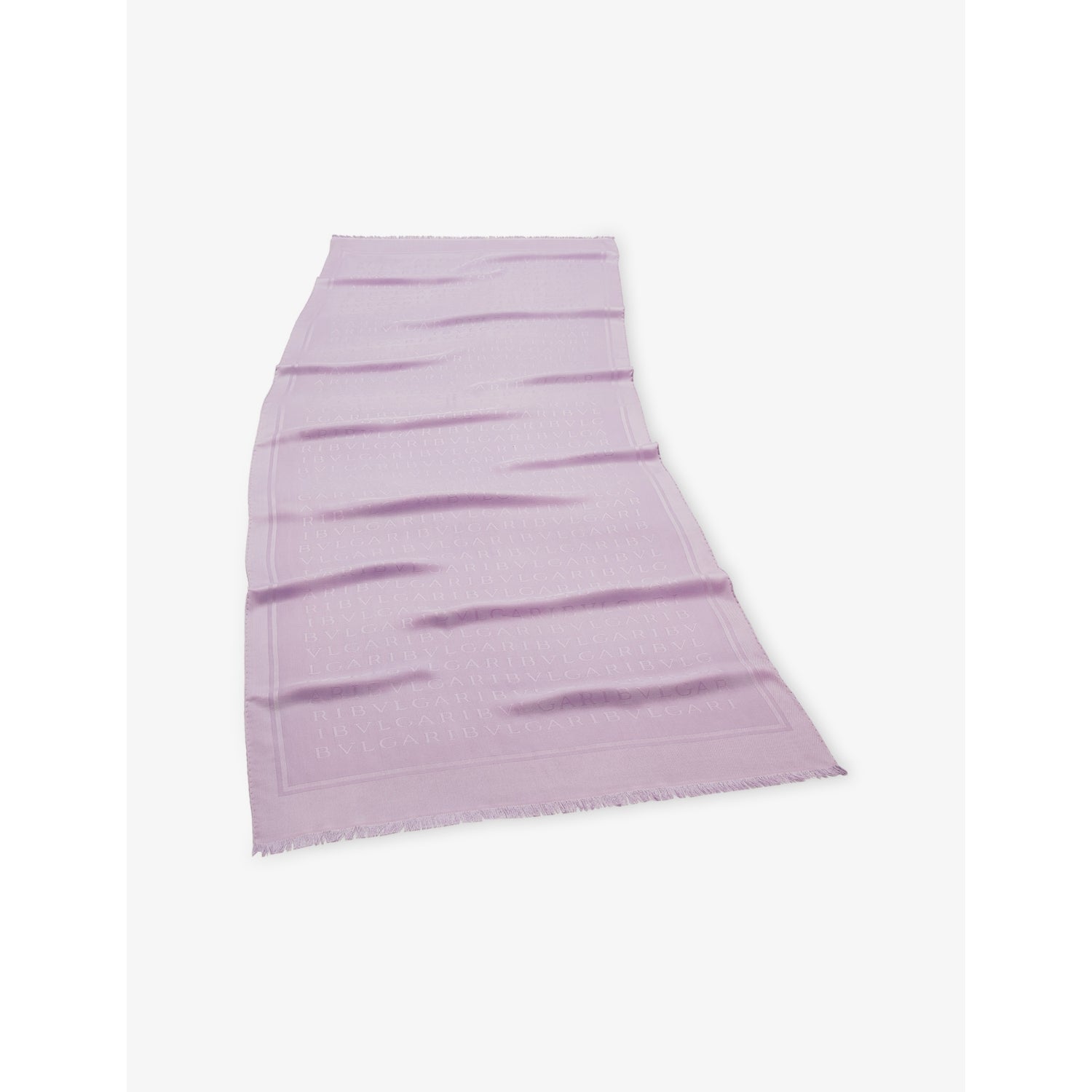 Bvlgari Lettere Maxi Light Silk Stole Scarf