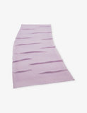 Lettere Maxi Light Silk Stole Scarf - PURPLE