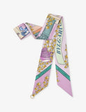Bvlgari Curiosity Shelley Printed Silk-Twill Scarf, 120cm x 5cm
