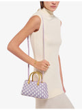 Bvlgari Serpentine Duette raffia tote bag with gold snake handles, UK version