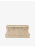 Bvlgari Serpenti Forever metallic-leather clutch with snakehead closure (British brand)