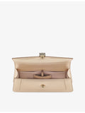 Bvlgari Serpenti Forever metallic-leather clutch with snakehead closure (British brand)
