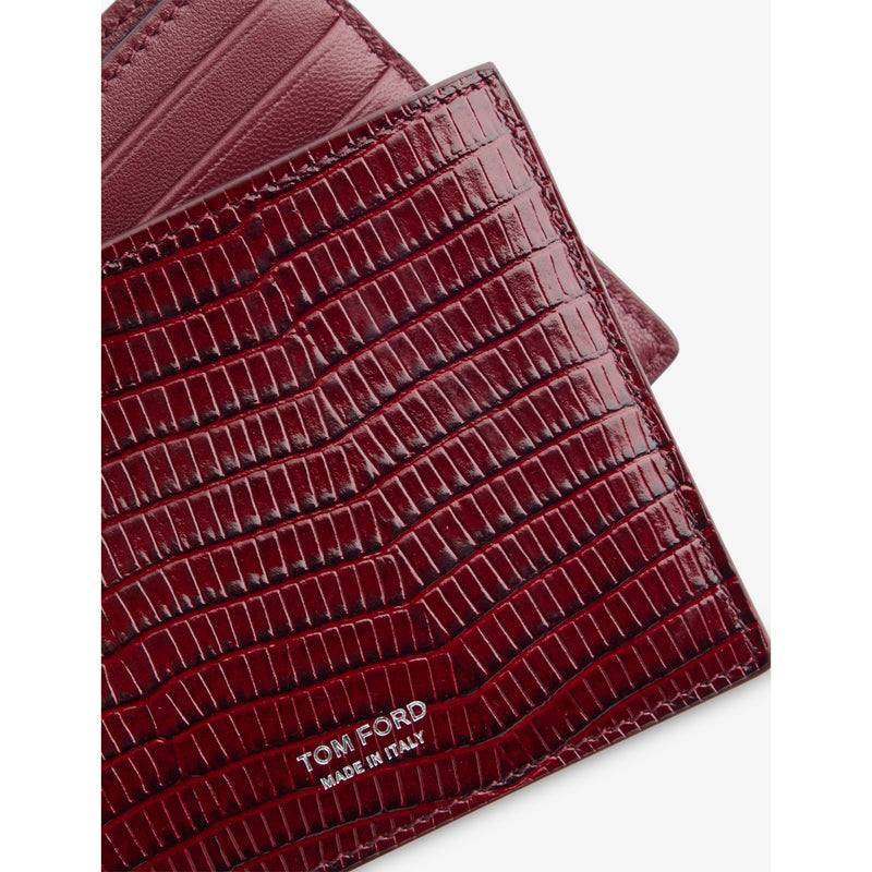 Tom Ford classic leather bifold wallet, UK version