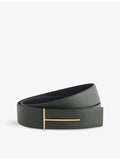 Tom Ford Slim-T reversible leather belt (British brand)