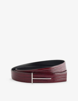 Tom Ford Slim-T Reversible Leather Belt 2.8cm