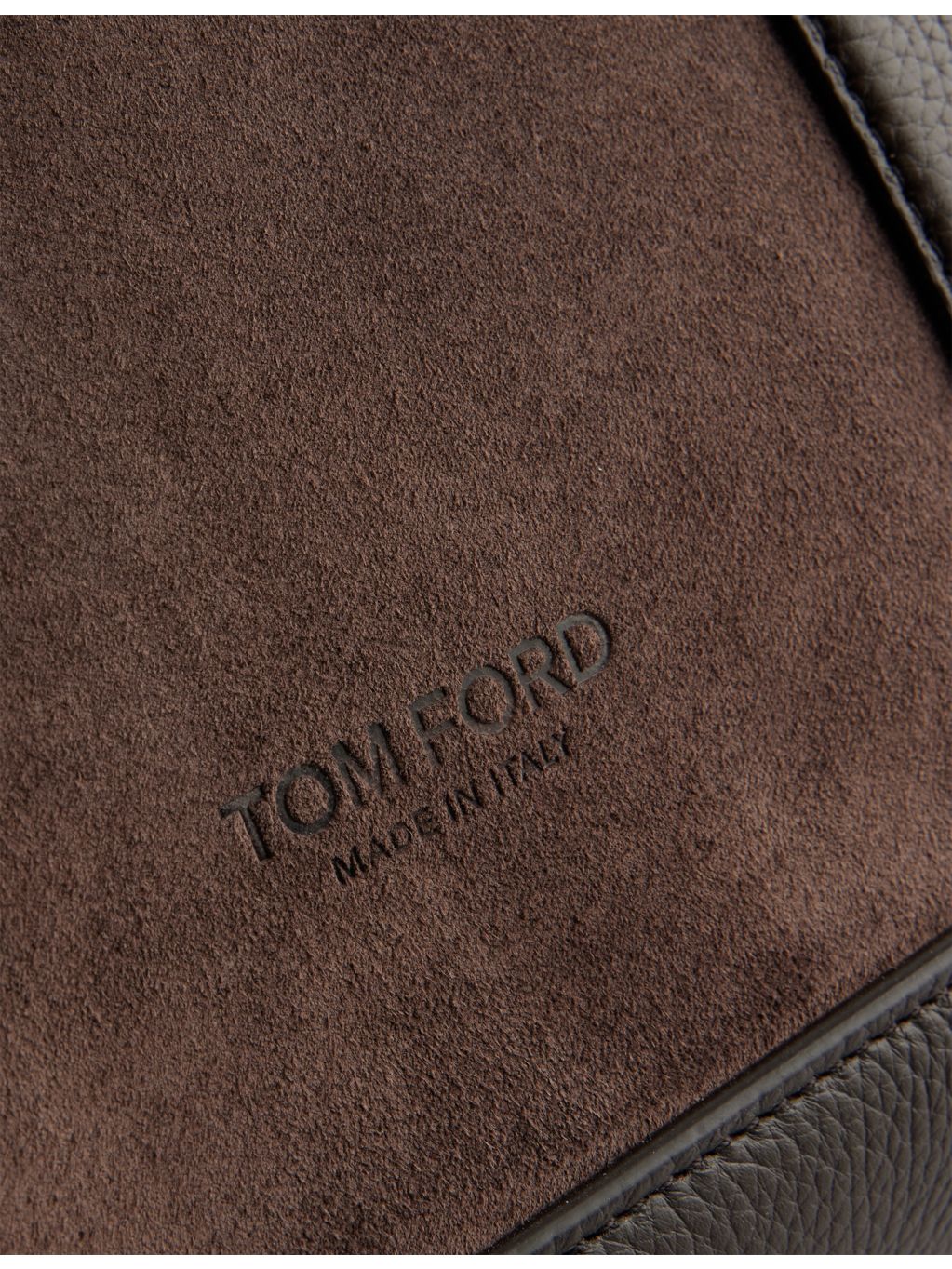 Tom Ford leather tote bag with slip pocket, imported from the UK