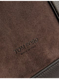 Tom Ford leather tote bag with slip pocket, imported from the UK